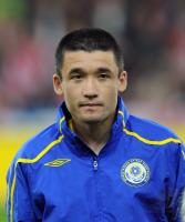 Fussball International EM 2012-Qualifikation: Nurbol Zhumaskaliyev (Kasachstan)