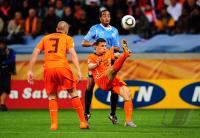 FUSSBALL WM 2010  HALBFINALE:  Uruguay - Niederlande