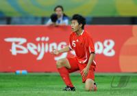 FUSSBALL  Olympia 2008   Vorrunde  Maenner   Belgien - China