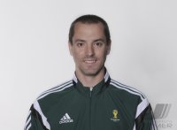 FUSSBALL WM 2014 Fototermin FIFA WM Schiedsrichter: Referee Mark W. Geiger (USA)