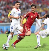 FUSSBALL WM 2014, Gruppenphase: Spanien - Chile