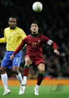 Fussball International Testspiel  Brasilien - Portugal