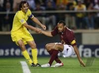 FUSSBALL CHL  FC Villarreal -  Arsenal London