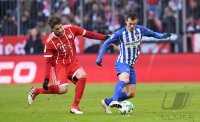 Fussball  1.Bundesliga   Saison 17/18: FC Bayern Muenchen -  Hertha BSC Berlin