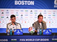 Fussball WM 2026 Deutschland -  Paraguay, Pressekonferenz,