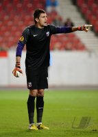 Fussball: Europa League Saison 2012/2013: Ciprian Tatarusanu (FC Steaua Bukarest)