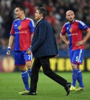 Fussball Europa League Saison 2013/2014: Praesident Bernhard Heusler (FC Basel)