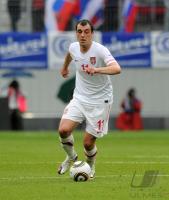 FUSSBALL INTERNATIONAL: Nenad MILIJAS (Serbien)