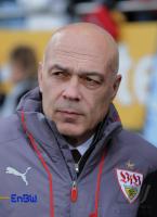 FUSSBALL  1. BUNDESLIGA  09/10    Trainer Christian Gross (VfB Stuttgart)