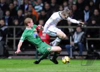 FUSSBALL, DFB Pokal Halbfinale: Bremen - FC Augsburg