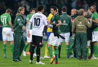 Fussball 1. Bundesliga  Saison 11/12:  SV Werder Bremen - Borussia Moenchengladbach