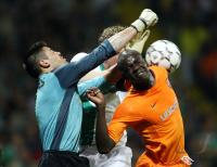 Fussball, Champions League: Bremen - Barcelona