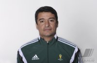 FUSSBALL WM 2014 Fototermin FIFA WM Schiedsrichter: Sandro Meira Ricci (Brasilien)