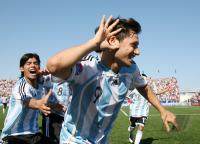 Fussball International  U 20 Spiel um Finale Tschechien - Argentinien