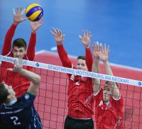 Volleyball 1. Bundesliga  Saison 18/19: TV Rottenburg - Hypo Tirol AlpenVolleys