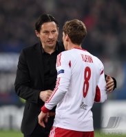 Fussball Europa League Saison 2013/2014: Trainer Roger Schmidt (Red Bull Salzburg)