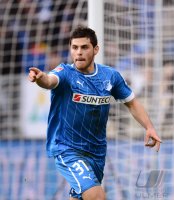 Fussball 1. Bundesliga  2012/2013:  JUBEL Kevin Volland (TSG 1899 Hoffenheim)