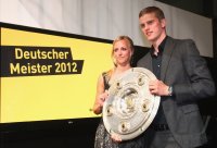 Fussball 1. Bundesliga, Saison 2011/2012: Borussia Dortmund feiert die Meisterschaft