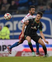 Fussball, 1. Bundesliga  Saison 2014/2015: Hamburger SV - SV Werder Bremen