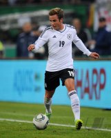 FUSSBALL INTERNATIONAL: Deutschland, GOETZE am Ball