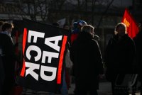 Gegendemo zum Landesparteitag der AfD in der Statthalle Hechingen (Zollernalbkreis)