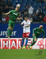 Fussball, 1. Bundesliga  Saison 2014/2015: Hamburger SV - FC Augsburg