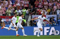 FUSSBALL WM 2018 Halbfinale: Kroatien - England