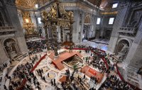 Vatikan / Rom: Trauer nach dem Tod von Papst Franziskus I.