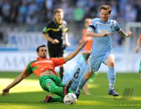 Fussball 2. Bundesliga:  TSV 1860 Muenchen - SpVgg Greuther Fuerth
