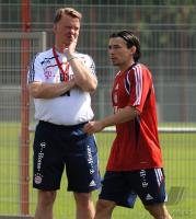 Fussball 1. Bundesliga: Training beim FC Bayern Muenchen