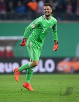 Fussball  DFB Pokal  2. Runde  Saison 17/18: RB Leipzig - FC Bayern Muenchen