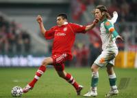 Fussball, 1. Bundesliga: Bayern - Werder