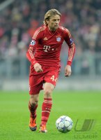 Fussball CHL  Saison 2011/2012:  Anatoli Timoschtschuk (FC Bayern Muenchen)