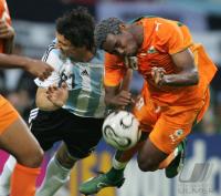 Fussball WM 2006: Argentinien - Elfenbeinkueste