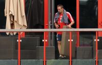 Fussball 1. Bundesliga: Training beim FC Bayern Muenchen