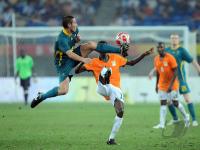 FUSSBALL  Olympia 2008   Vorrunde  Maenner Elfenbeinkueste - Australien