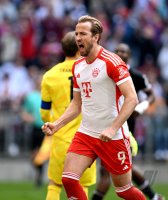 Fussball 1. Bundesliga 23/24: FC Bayern Muenchen - Eintracht Frankfurt