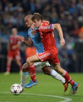 Fussball CHL  Saison 2013/2014: Manchester City - FC Bayern Muenchen
