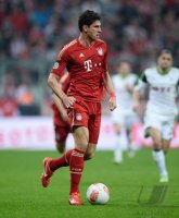 FUSSBALL DFB POKAL  Saison 2012/2013:  FC Bayern Muenchen - VfL Wolfsburg