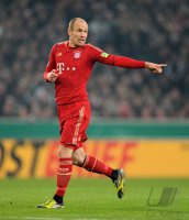 FUSSBALL  DFB POKAL SAISON  11/12  HALBFINALE: Arjen Robben (FC Bayern Muenchen)