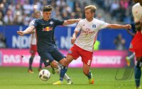 Fussball Bundesliga Saison 16/17: Hamburger SV - RB Leipzig