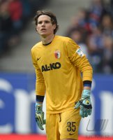 Fussball, 1. Bundesliga  Saison 2014/2015: Hamburger SV - FC Augsburg