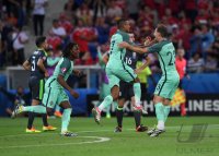 Fussball Europameisterschaft Halbfinale 2016: Portugal - Wales