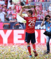 Fussball 1. Bundesliga Saison 17/18: Meister FC Bayern Muenchen