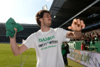 Fussball, 1. Bundesliga  Saison 2013/2014: SV Werder Bremen - Hertha BSC Berlin