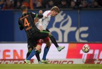 Fussball, 1. Bundesliga  Saison 2014/2015: Hamburger SV - SV Werder Bremen