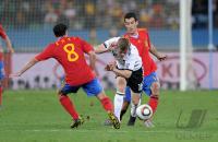 FUSSBALL WM 2010  HALBFINALE:  Deutschland - Spanien