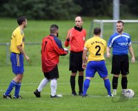 Fussball 1. Bundesliga Schiedsrichterassistent Schaal (SV Pfrondorf) pfeifft in der Kreisliga