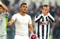 FUSSBALL SERIE A:  Arturo Erasmo Pardo Vidal, Alessandro Del Piero (v. li., Juventus Turin)