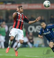 FUSSBALL International SERIE A 2011/2012:  Robinho (AC Mailand)